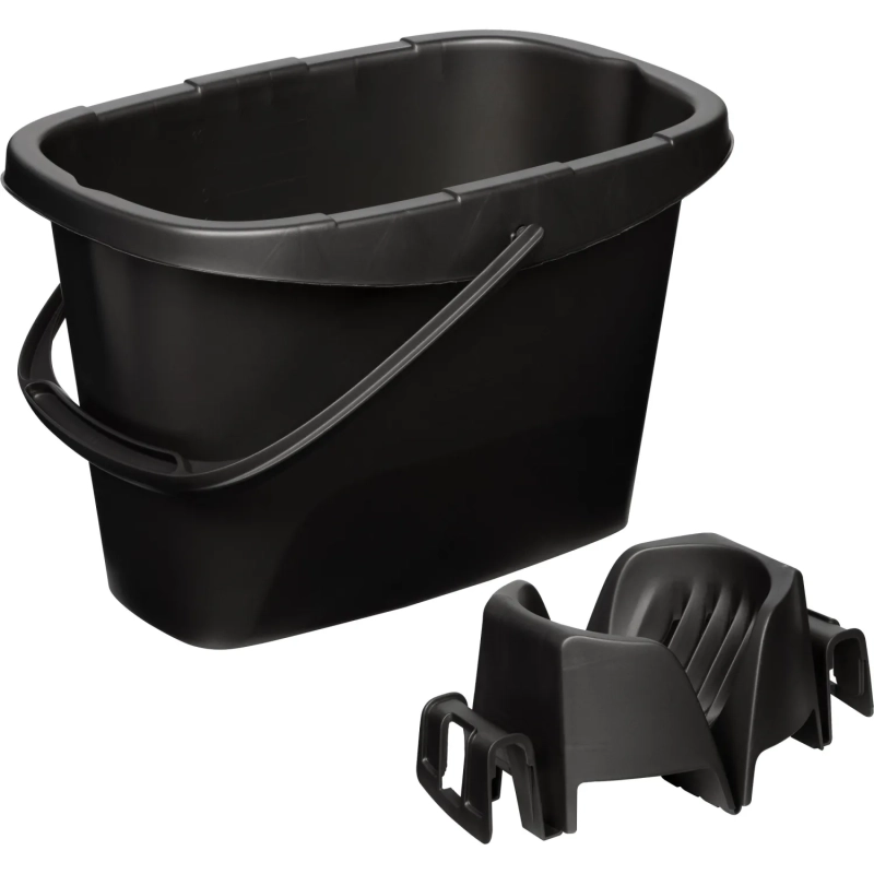 Ведро МОП c отжимом 13л Классика / Step антрацит