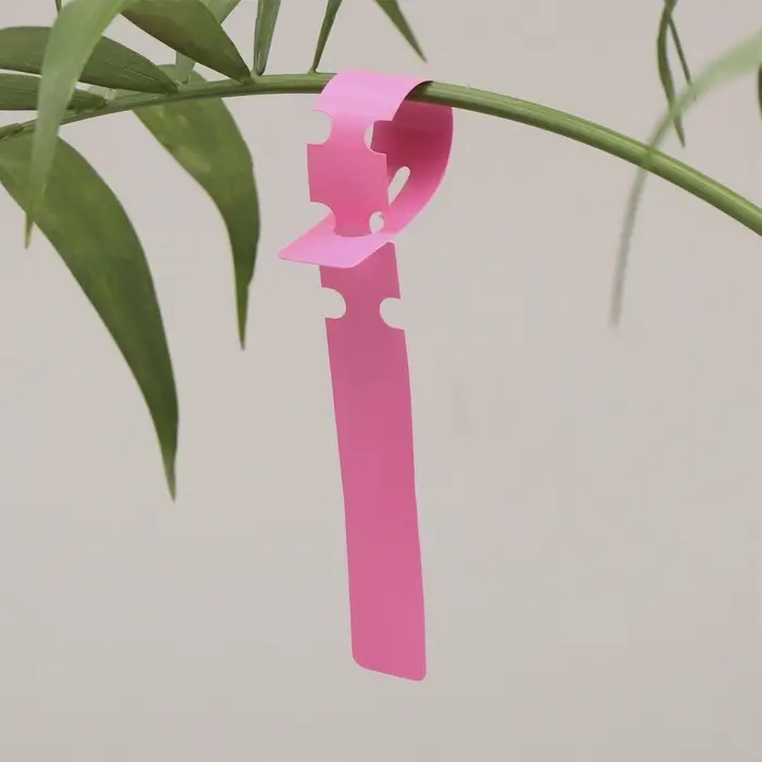 Бирки-петельки садовые, для маркировки растений, 21&times;2 см, набор 20 шт., пластик, МИКС, Greengo