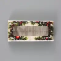 Коробка подарочная под 10 конфет &laquo;С Новым годом!&raquo;, 9.8&times;22&times;3.5 см