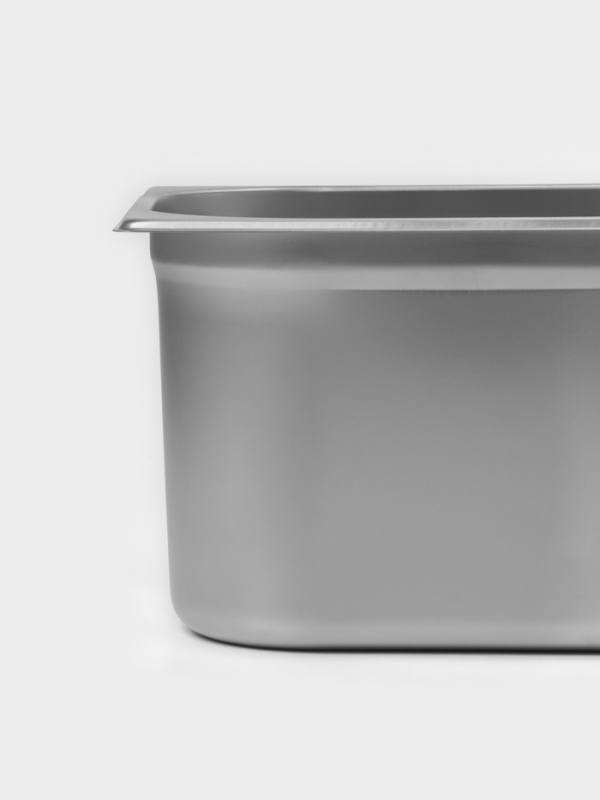 Гастроемкость 1/2x200 мм, 325x265x200мм, толщина 0,8 мм Гастроемкость 1/2x200 мм, 325x265x200мм, толщина 0,8 мм