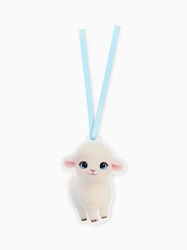 Елочная игрушка, акрил, 4.2&times;6 см &laquo;Барашек&raquo;