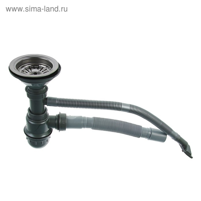 Мойка кухонная Accoona AC4557-R, врезная, правая, толщина 0.6 мм, 570х450х165 мм, декор Мойка кухонная Accoona AC4557-R, врезная, правая, толщина 0.6 мм, 570х450х165 мм, декор