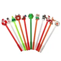 Ручка-прикол Calligrata &laquo;Новый год&raquo;, чёрный стержень, гелевая, подарочная, МИКС