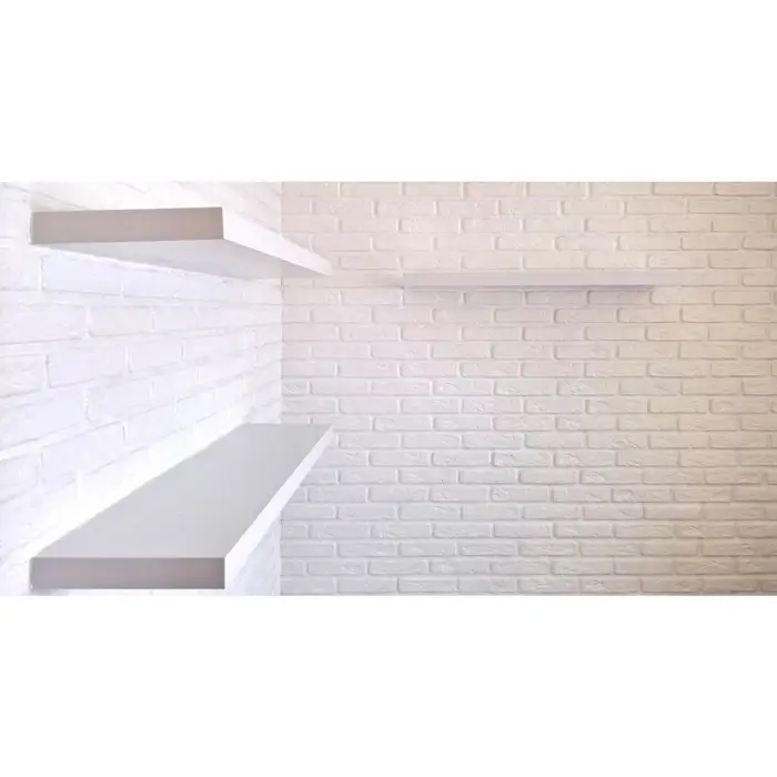 Гипсовая плитка усиленная &laquo;Барселона&raquo;, цвет белый, 1 м&sup2;