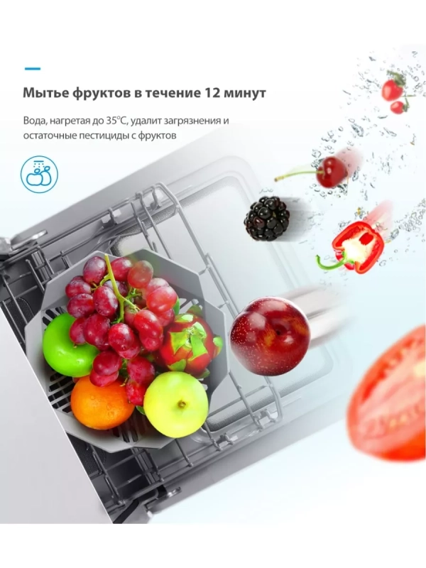 Мини посудомоечная машина настольная MCFD42900GMINI-i Wi-Fi