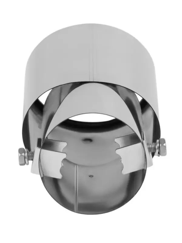 Насадка на глушитель 150&times;63 мм, посадочный 63 мм