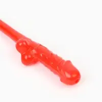 Трубочки для коктейля 18+ 10 шт. с формочкой