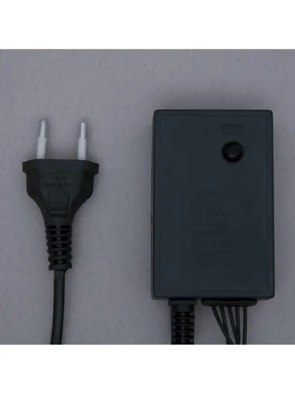 Гирлянда &laquo;Водопад&raquo; 2&times;1.5 м, IP44, тёмная нить, 400 LED, свечение бело-синее, 8 режимов, 220 В