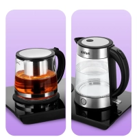Чайный набор КТ-6746 чайник электрический - 1.7 л Чайный набор КТ-6746 чайник электрический - 1.7 л