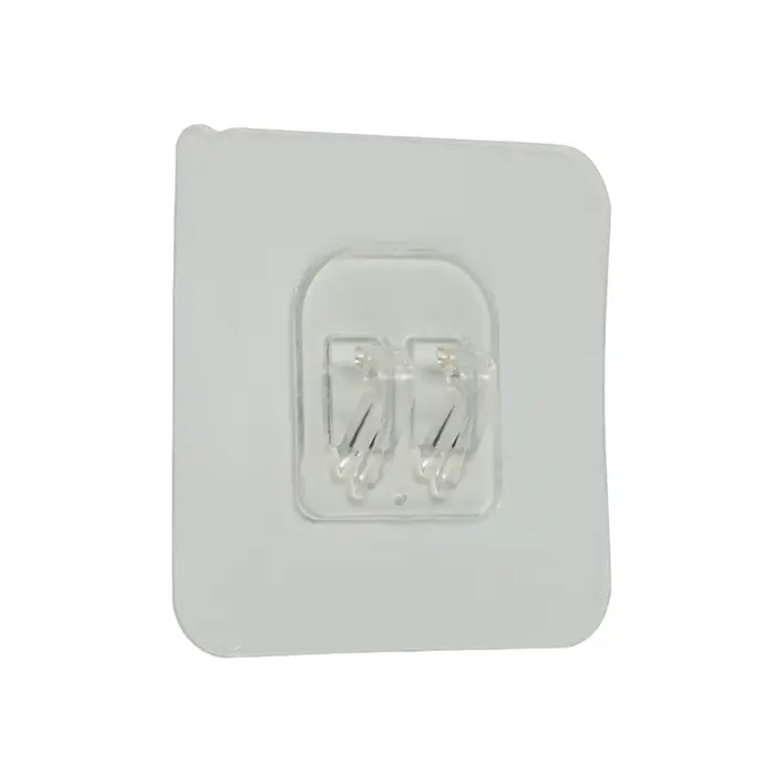 Держатель с клейкой поверхностью ТУНДРА, 60х60 мм, набор 6 шт