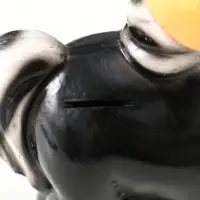 Копилка "Лошадь в панаме" 25х18х11 см, чёрный Копилка "Лошадь в панаме" 25х18х11 см, чёрный