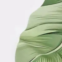 Коврик для ванной &laquo;Листочек&raquo; 80&times;40 см, зеленый