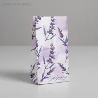 Пакет подарочный без ручек &laquo;Подарок для тебя&raquo;, 10&times;19.5&times;7 см