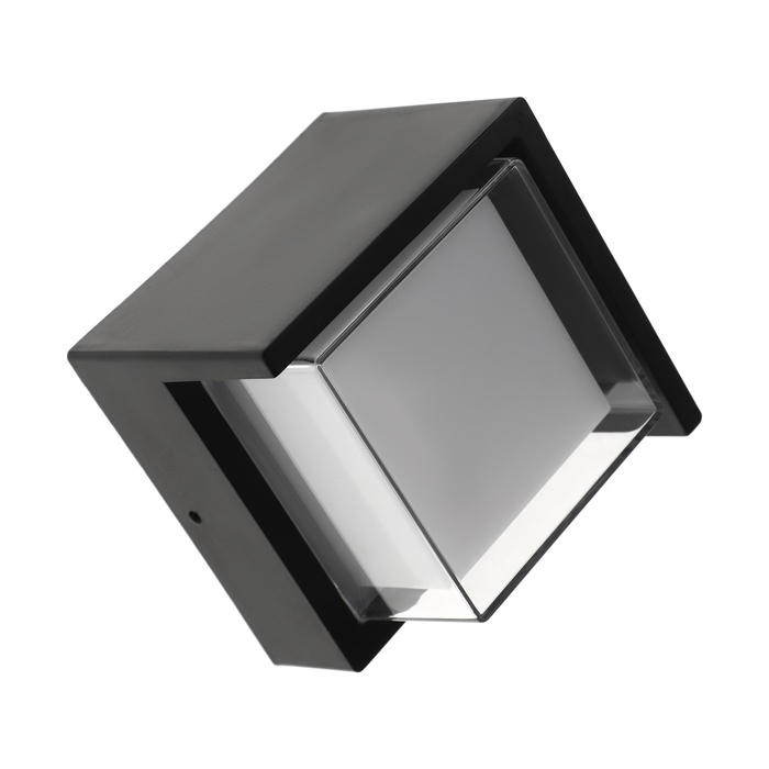 Светильник фасадный «Сити», FSD-037, 5 Вт, 4000К, квадрат, IP65, 220 В, пластик, черный Светильник фасадный «Сити», FSD-037, 5 Вт, 4000К, квадрат, IP65, 220 В, пластик, черный