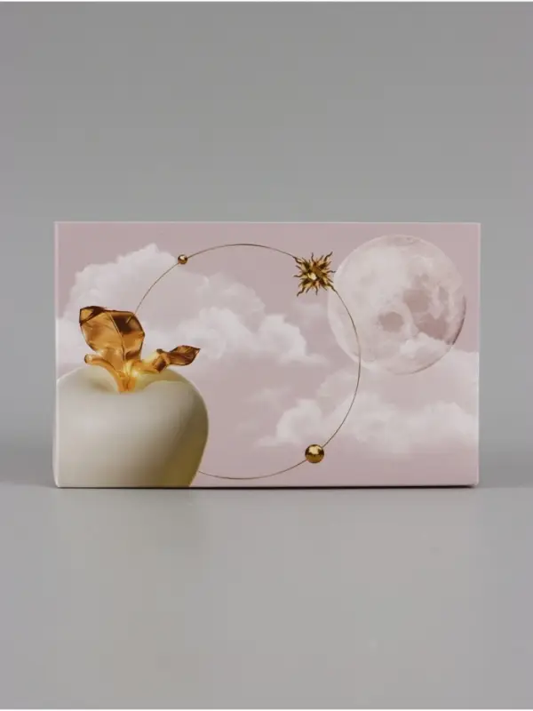 Коробка для капкейков, кондитерская упаковка двухсторонняя, 2 ячейки, &laquo;Эдем&raquo;, 16&times;8&times;10 см