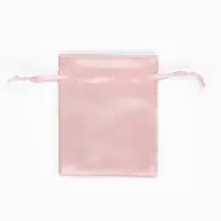 Набор подарочных атласных мешочков 50 шт., 8*10см, цвет светло-розовый (9911259) Набор подарочных атласных мешочков 50 шт., 8*10см, цвет светло-розовый (9911259)