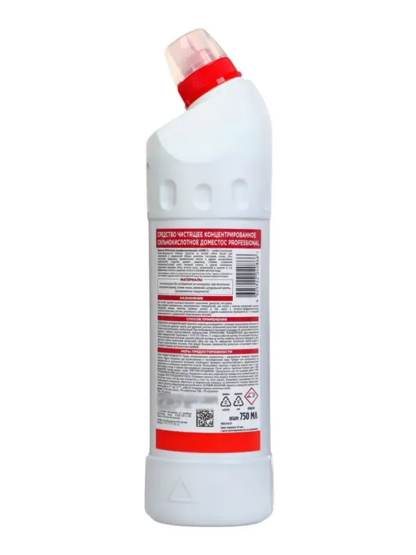 Средство чистящее &laquo;Доместос&raquo; сильнокислотный концентрат, от ржавчины и известкового налета, 750 мл