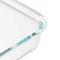 SATOSHI Форма для запекания/хранения жаропрочн. стекло, с крышкой из полипропил. 26,7х16,2х6см, 1л