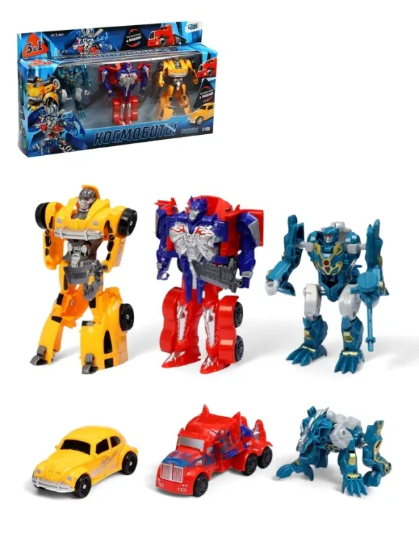 Набор трансформеров &laquo;Космоботы&raquo;, 3 шт.