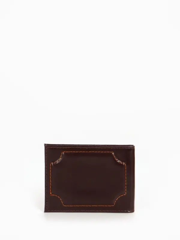 Обложка на удостоверение, с гербом РФ, коричневая