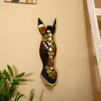 Маска «Зебра», 50 см, дерево албезия Маска «Зебра», 50 см, дерево албезия