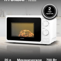 Микроволновая Печь HYM-M2009 20л. 700Вт белый