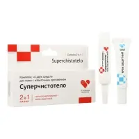 Комплекс средств Суперчистотело, гель 5 мл + крем защитный 5 мл