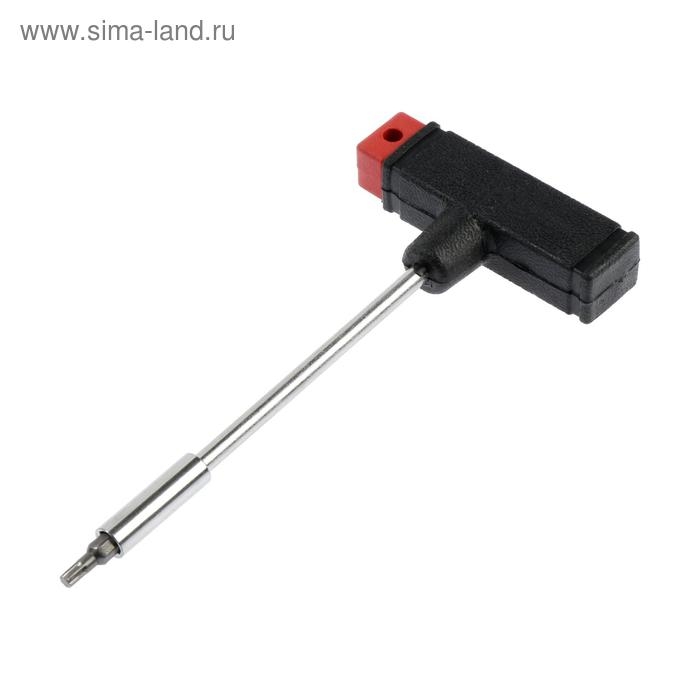 Отвертка с набором бит и головок ЛОМ, Т-образный держатель, 21 предмет Отвертка с набором бит и головок ЛОМ, Т-образный держатель, 21 предмет