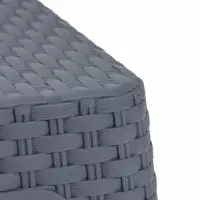 Табурет "Ротанг" h33 см (серый)