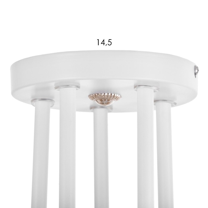 Люстра Люстра "Габриэль" 5х60Вт Е27 Белый 46х46х28см