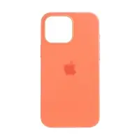 Чехол iPh 16 Pro Max Silicon Case 100% ORG Tangerine (MagSafe + анимация NFC) c LOGO