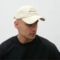 Бейсболка с надписями MINAKU цвет бежевый, размер 54-56