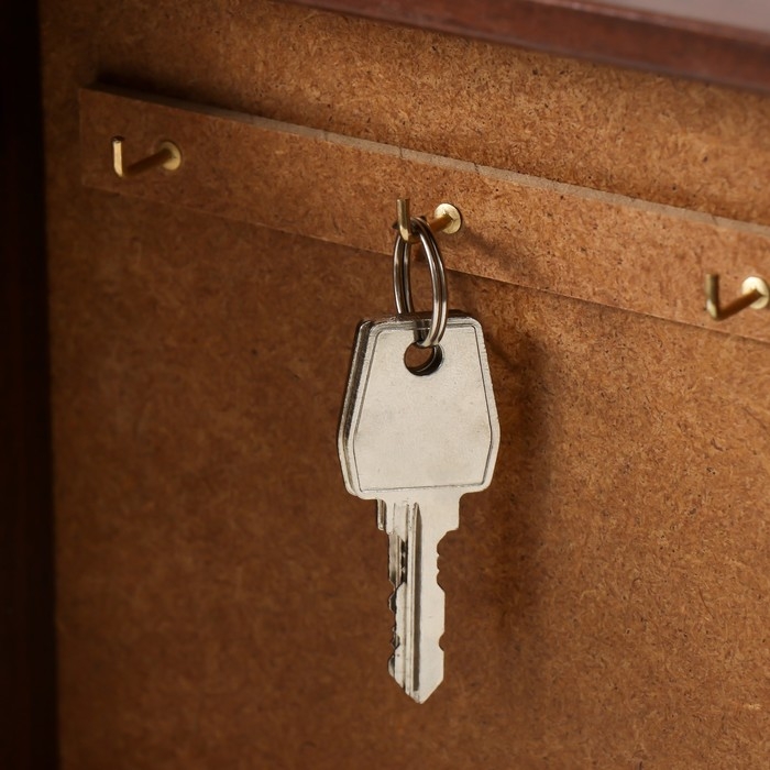 Ключница Ключница "Дом на берегу" 17х22 см орех