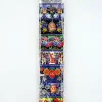 Термонаклейки на 7 яиц &laquo;Цветы&raquo;, на пасху