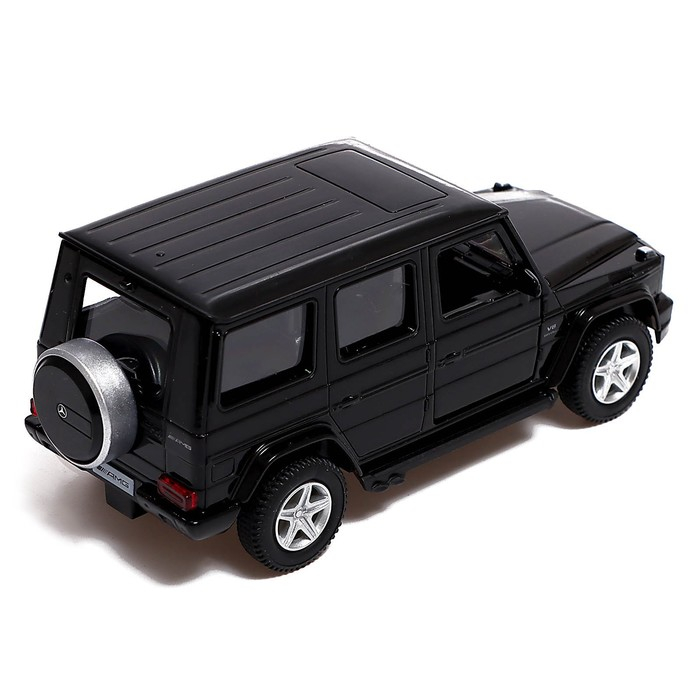 Машина металлическая MERCEDES-BENZ G63 AMG, 1:32, открываются двери, инерция, цвет чёрный Машина металлическая MERCEDES-BENZ G63 AMG, 1:32, открываются двери, инерция, цвет чёрный