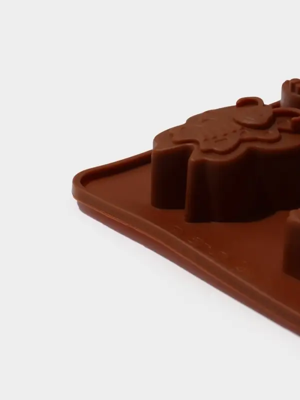 Форма для шоколада Доляна &laquo;Насекомые&raquo;, силикон, 22&times;11.5&times;2 см, 8 ячеек, коричневая