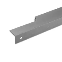 Ручка профильная мебельная торцевая CAPPIO RP100GR, L=800 мм, серая