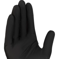 Перчатки нитрил. о/р, н/о, н/с FOXY-GLOVES (М) черный уп/2шт