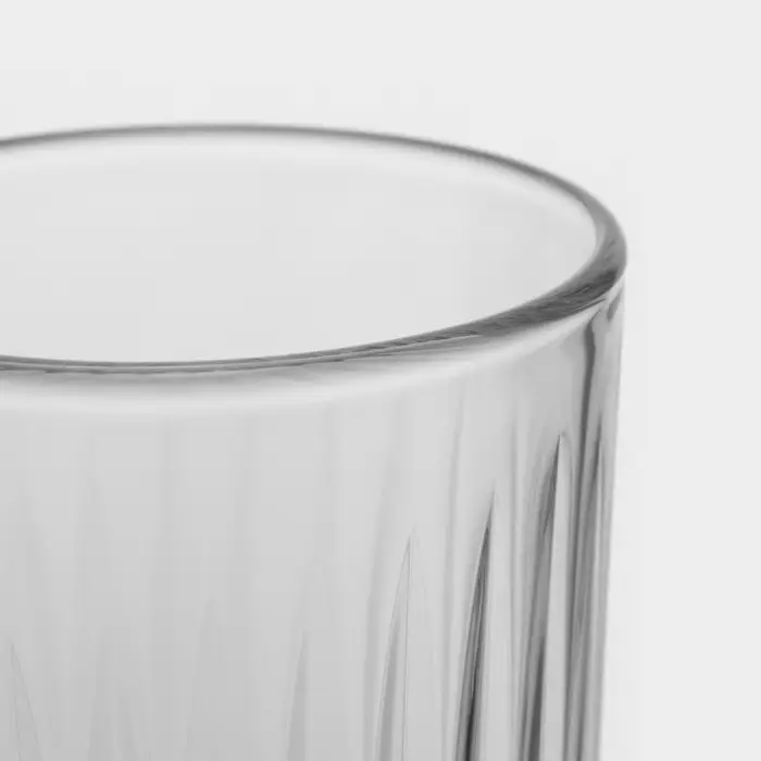 Стакан «Отражение», 230 мл, стекло, прозрачный
