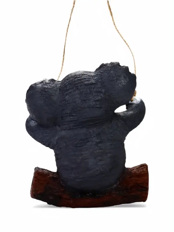 Садовая фигура из полистоуна &laquo;Коала на бревне&raquo;, подвесная, 25&times;15&times;24 см