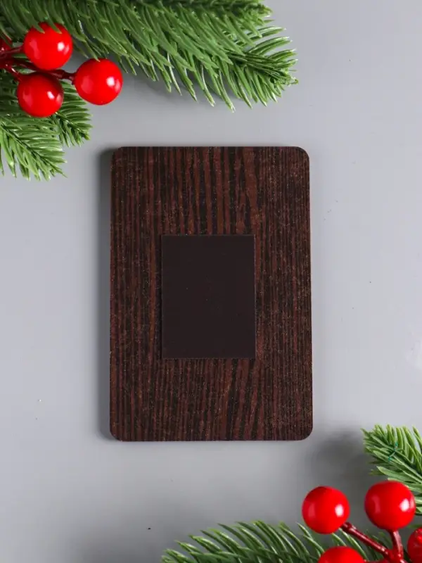 Набор новогодних магнитов 3 шт "Достатка в дом, богатства, веселья и радости"