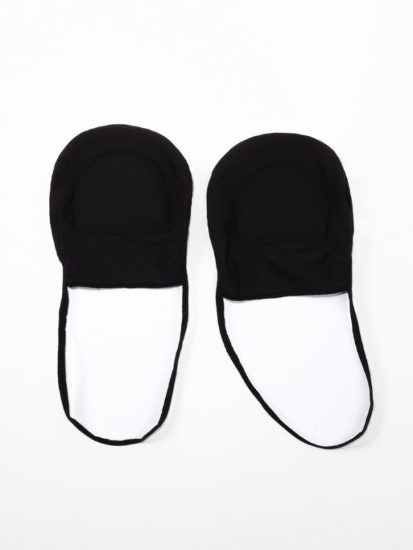 Полустельки (вискоза) универс р-р (пара) цв черный пак ОТ Полустельки (вискоза) универс р-р (пара) цв черный пак ОТ