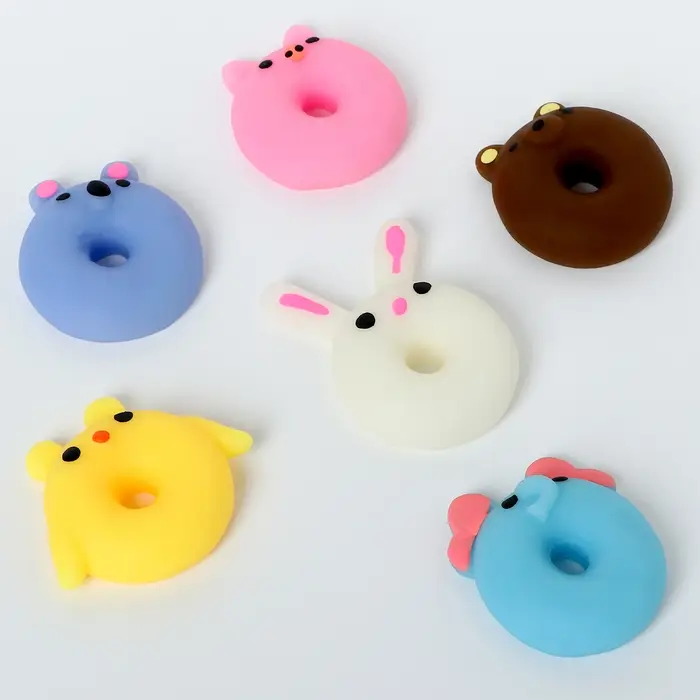 Антистресс игрушка «Зверюшки», мялка с пастой, МИКС Антистресс игрушка «Зверюшки», мялка с пастой, МИКС