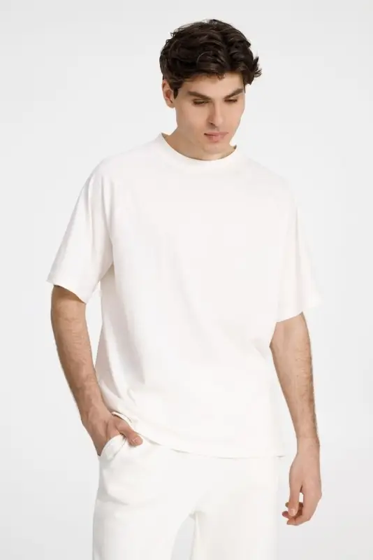 Футболка унисекс T2, молочно-белая, размер XS/S Футболка унисекс T2, молочно-белая, размер XS/S