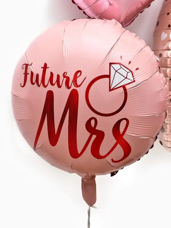 Воздушные шары фольгированные, набор &laquo;Девичник&raquo;, 5 шт.