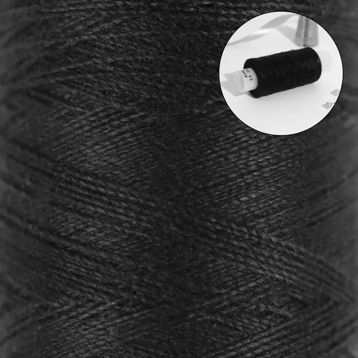 Нитки 40ЛШ, 200 м, чёрные №115 Нитки 40ЛШ, 200 м, чёрные №115