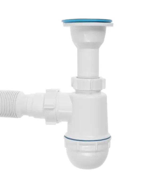 Сифон для мойки ZEIN, 1 1/2&rsquo;&rsquo;, с гибкой трубой 40*50мм, литой выпуск