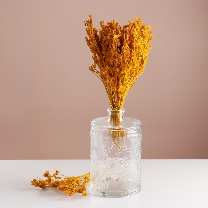 Набор сухоцветов Набор сухоцветов "Шандра", банч длина 30 (+/- 6 см), желтый