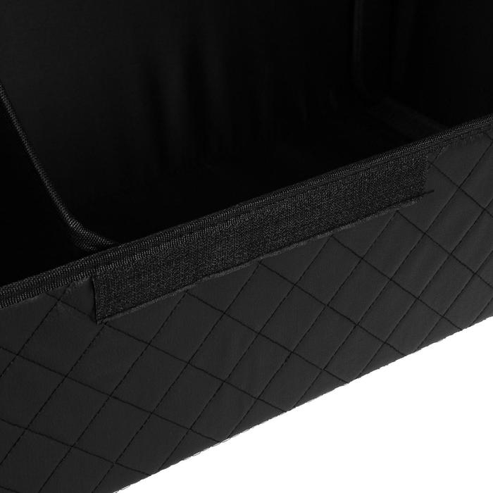 Органайзер кофр в багажник автомобиля HT-090, саквояж 68×30×28 см, экокожа