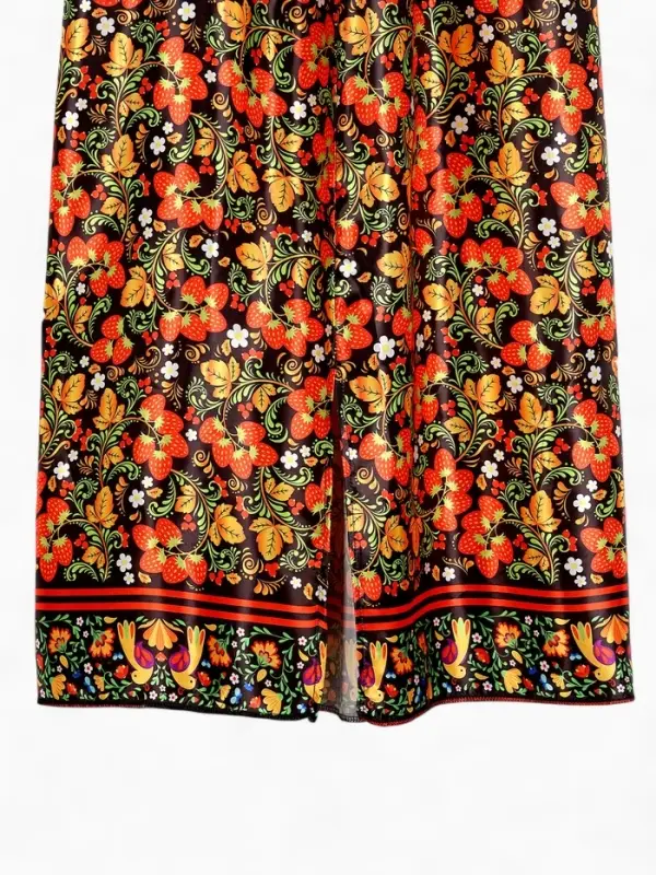 Сарафан карнавальный «Русская девица», р-р 42-52, черный